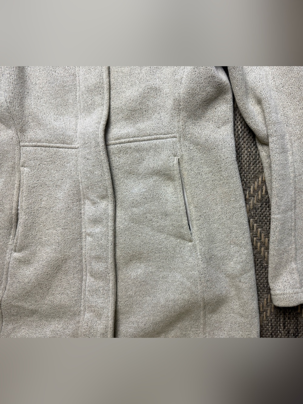 Women’s Kuhl Highland Fleece Long Jacket XS Beige Style 4393 Outdoors Nature - Picture 4 of 5